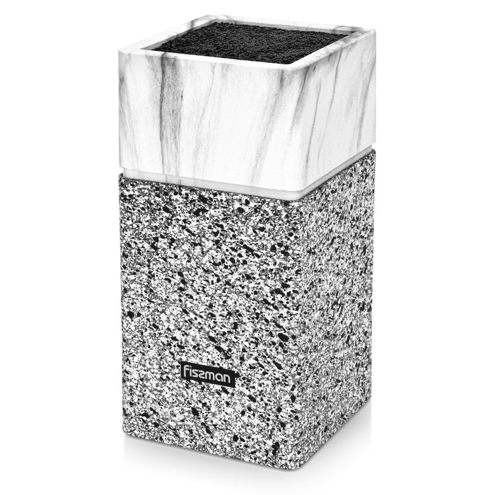 Knife Stand with Removable Straw 23cm, Plastic, Universal Knife Organizer