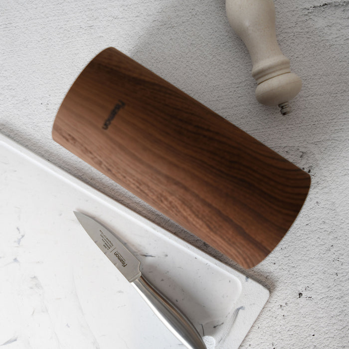 Kitchen Knife Organizer 11x22cm, Round Shaped, Wood (Plastic)