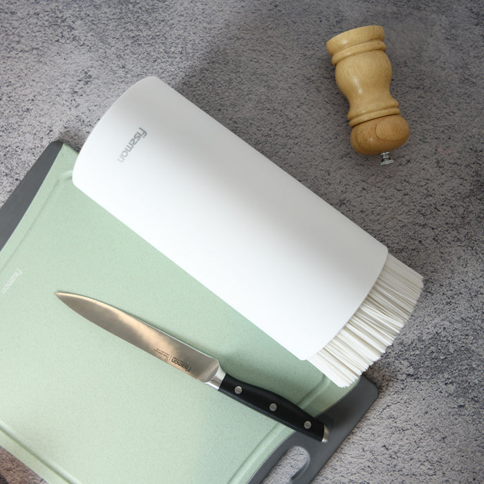 Kitchen Knife Organizer 11x22cm, Round Shaped, White (Plastic)