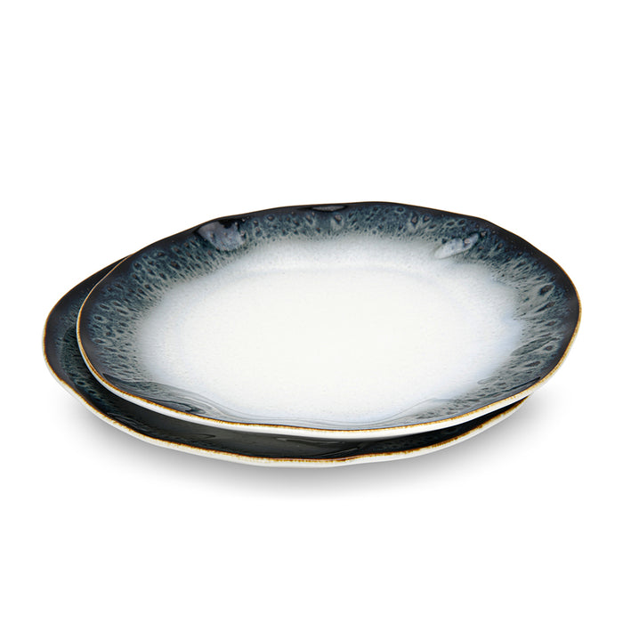 Set of 2 Plates GALACTICA 26 cm (Porcelain)
