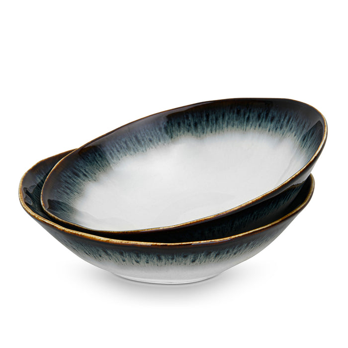 Set of 2 Deep Plates GALACTICA 20 cm (Porcelain)