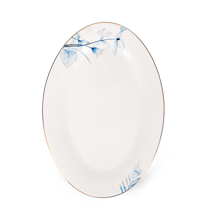 Oval Plate Lyon, 30x20cm Porcelain