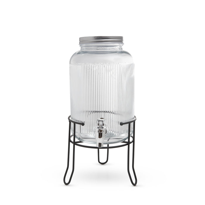 Beverage Dispenser 3.9LTR With Stand Glass
