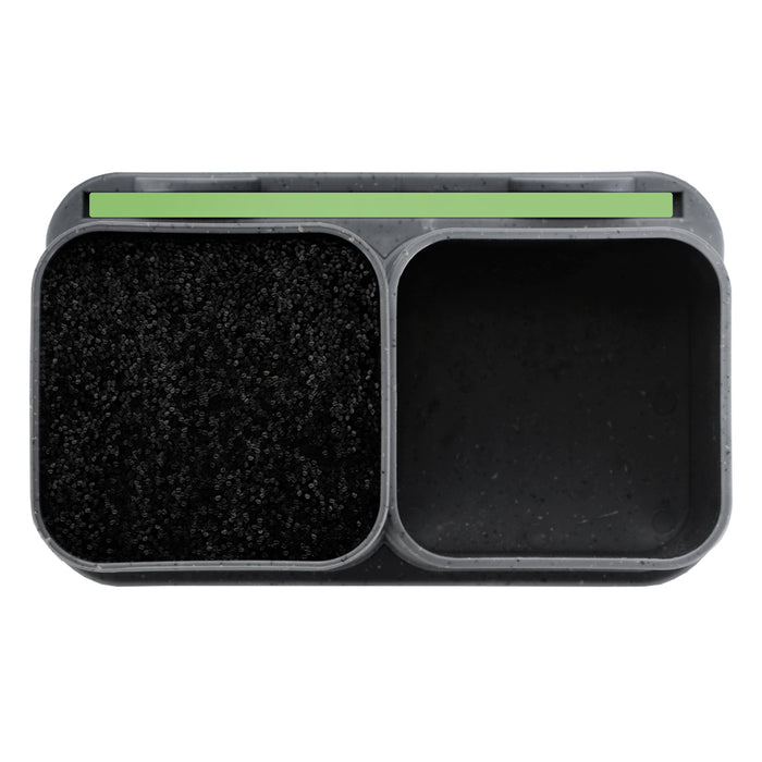 Kitchen Knife And Utensil Organizer (21.5x13.2x23cm) With Cutting Board (33x20x0.6cm) GREY (Plastic)