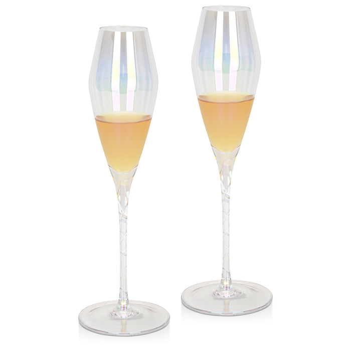 2-Piece 230ml Champagne Glass