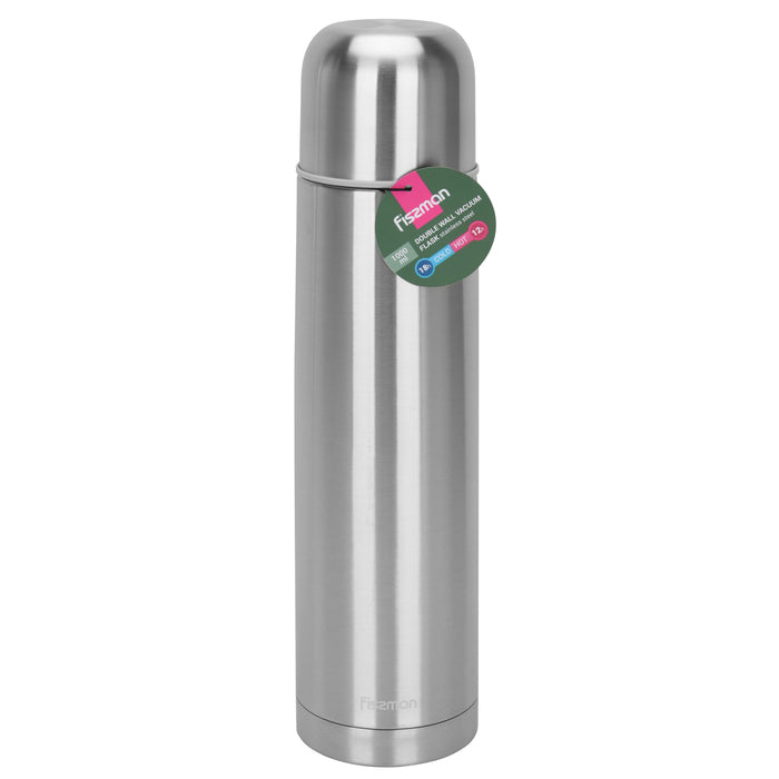 Double Wall Vacuum Flask 1000 ml (Stainless Steel)