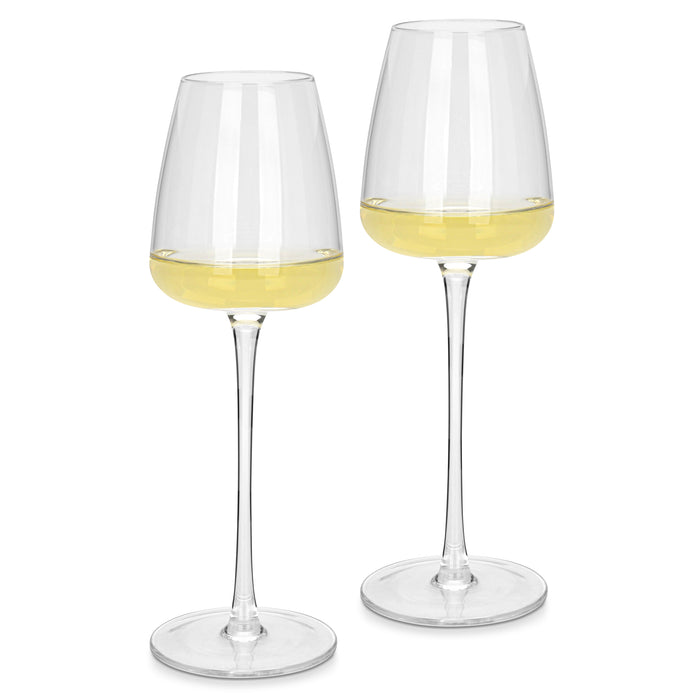Set of 2 White Wine Glasses Set 310 ml (Glass)