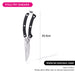 Kitchen Scissors 26cm, Stainless Steel Poultry Shears Sharp With Non Slip Handle, Multi-purpose Food Scissors with Safety Lock