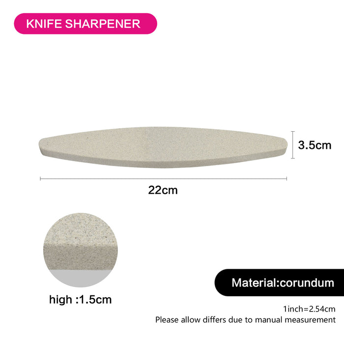 Pro-Grade Whetstone (180 Grit) Heavy-Duty Corundum Sharpener