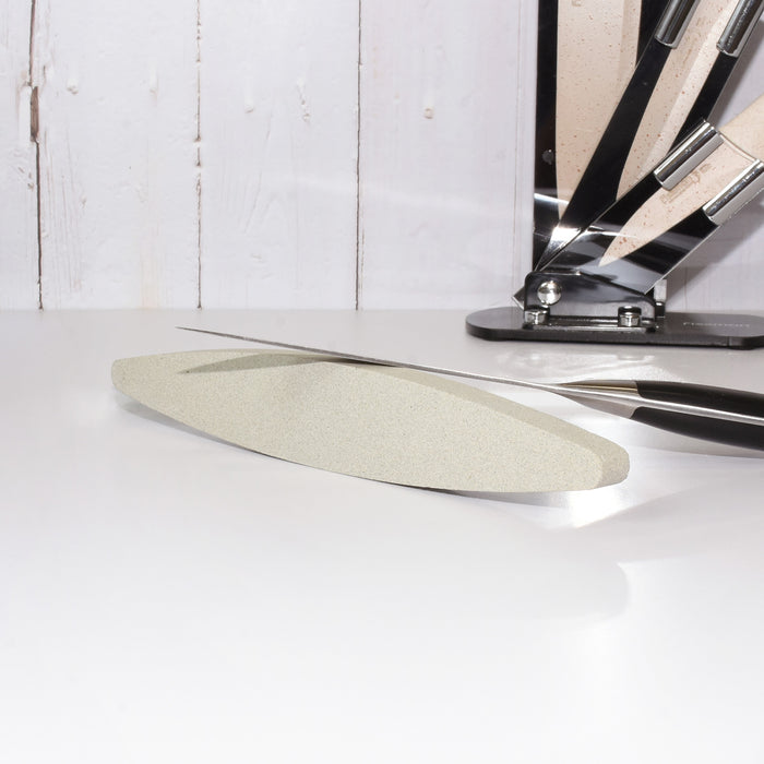 Pro-Grade Whetstone (180 Grit) Heavy-Duty Corundum Sharpener