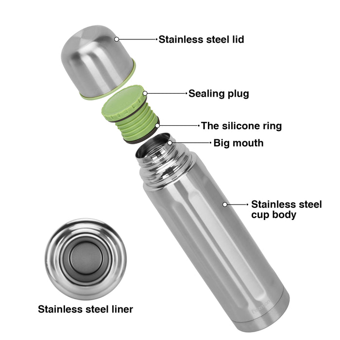 Stainless Steel Flask 12-Hour Insulation (750ml)