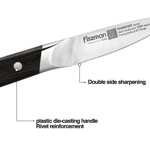 3.5'' Paring Knife FrankFruit (steel X50Cr15MoV)
