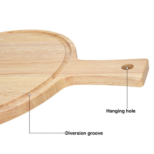 Fissman Cutting Board Rubber 30cm Hovea Wood