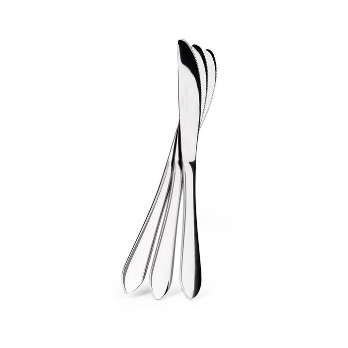 3-Piece Dinner Steak Floy 23cm Stainless Steel