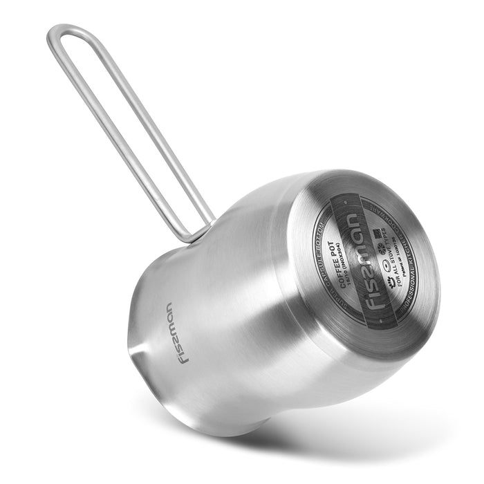 Turkish Coffee Pot 580mL Stainless Steel Induction Bottom