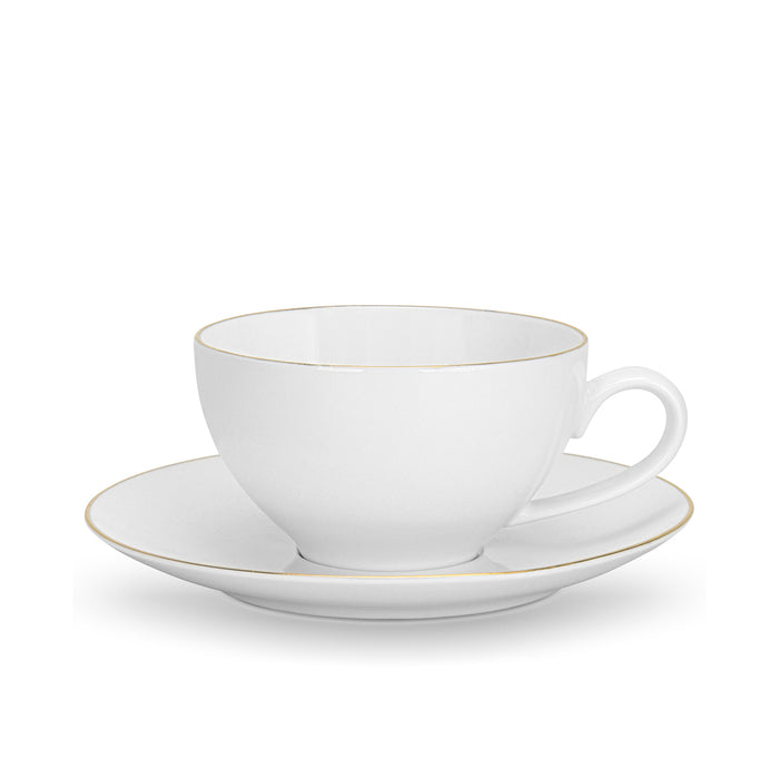 2-Piece Cups FLOREE 430ml with Saucers (New Bone China)
