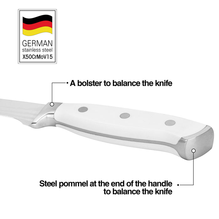 8'' Stiff Fillet Knife Bonn (X50CrMoV15 steel)
