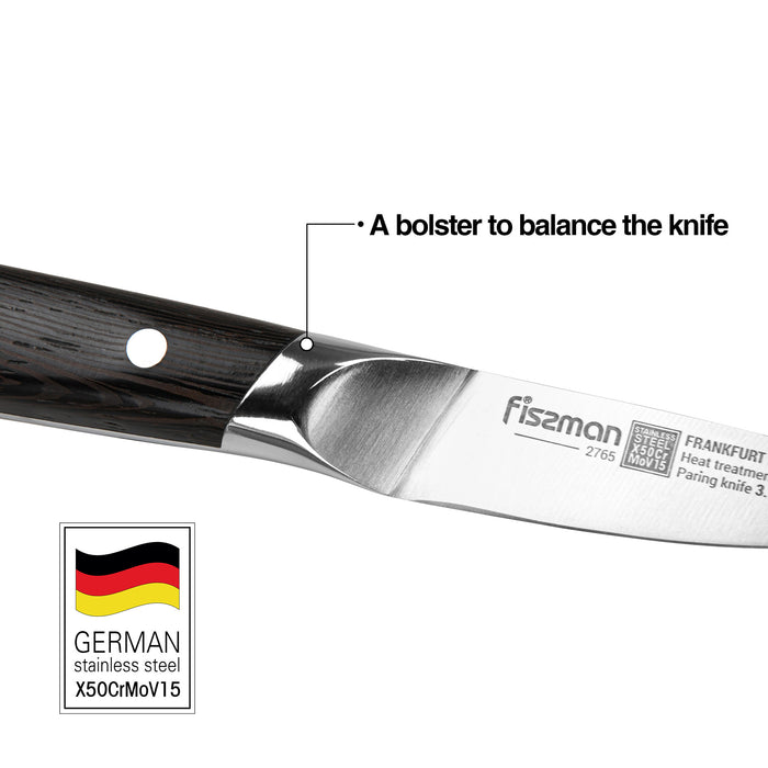 3.5'' Paring Knife FrankFruit (steel X50Cr15MoV)