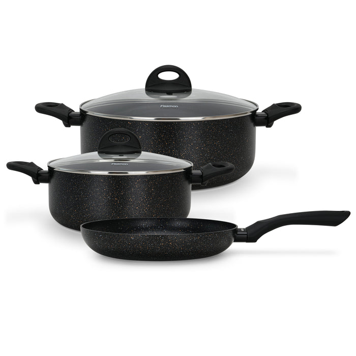 Cookware Set PROMO 5 pcs (Aluminium With Non-Stick Coating)