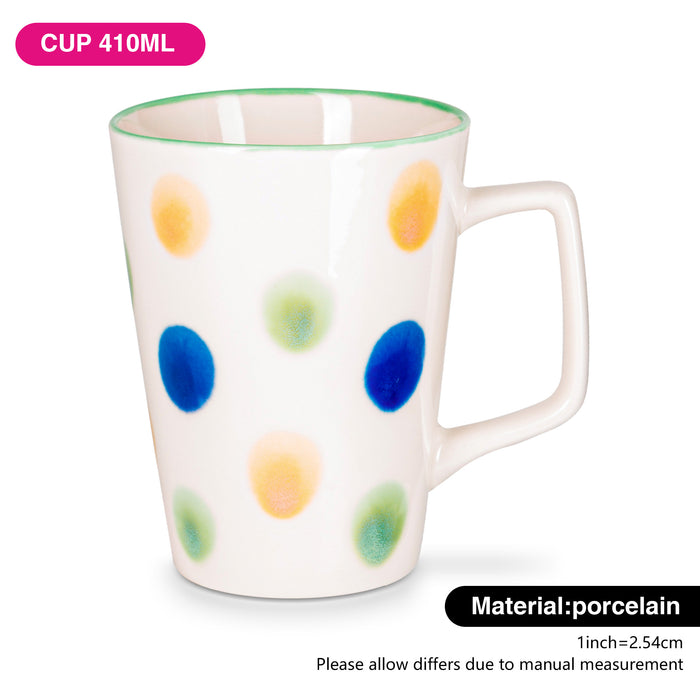 410ml Cup Porcelain with Elegant And Minimalist Design