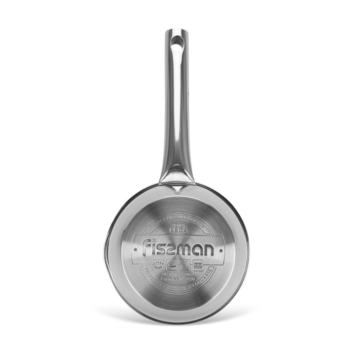 Saucepan 12cm/0.9LTR Without Lid Stainless Steel Leda Series
