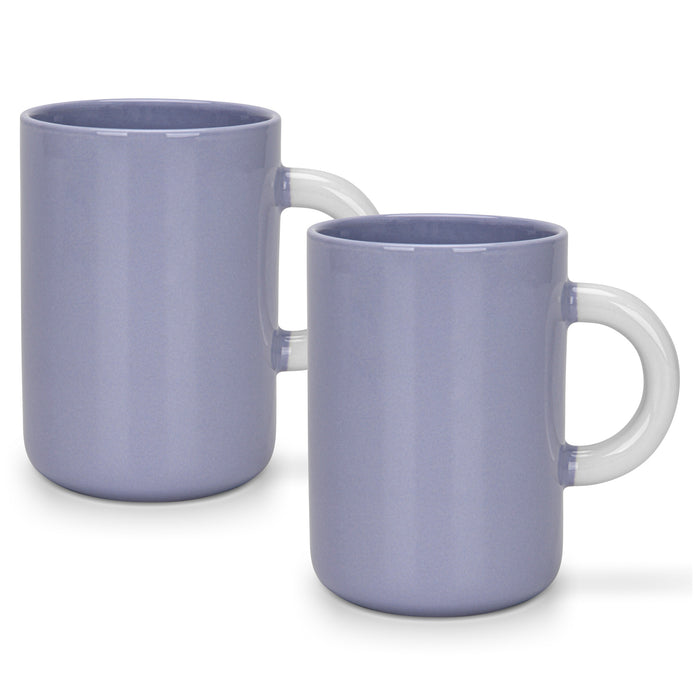 2-Piece  Mugs 540ml  Lilac New Bone China