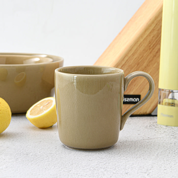 Mug 400ml Crackle Ceramic Tableware Series