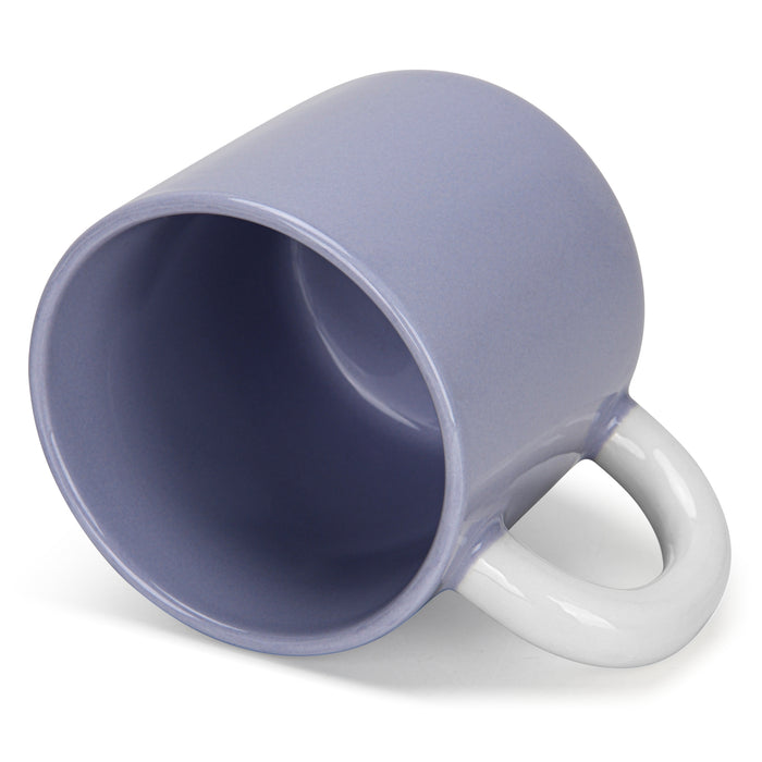 2-Piece Mugs 360ml Lilac New Bone China