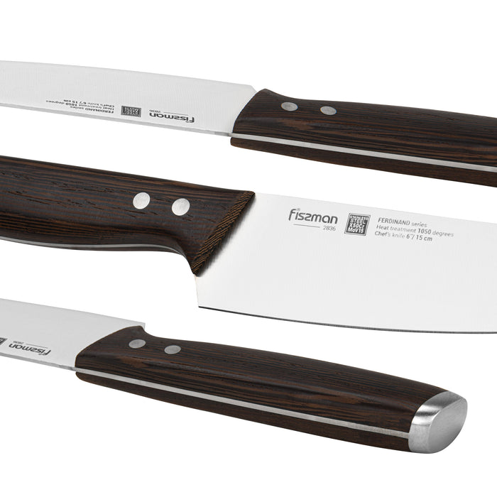 6'' Chef's Knife Ferdinand (X50CrMoV15 steel)