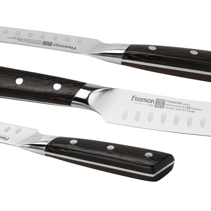 5'' Santoku Knife FrankFruit (steel X50Cr15MoV)
