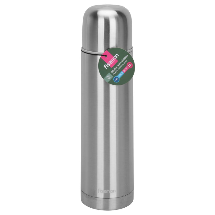 Double Wall Vacuum Flask 750 ml (Stainless Steel)