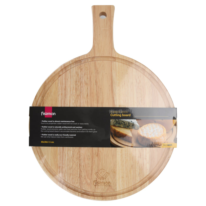 Fissman Cutting Board Rubber 30cm Hovea Wood
