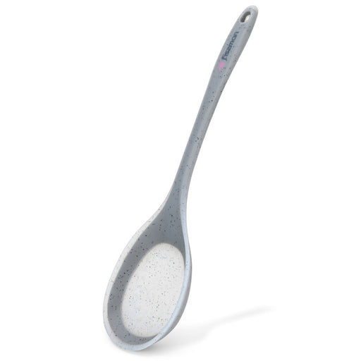 Slotted Spoon Mauris Grey 34cm (Nylon + Silicone)