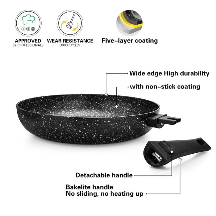 Frying Pan 26cm With Removable Handle FIORE