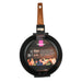 Deep Frying Pan VEGA 24x6.8cm with Double Screw Handle with Induction Bottom