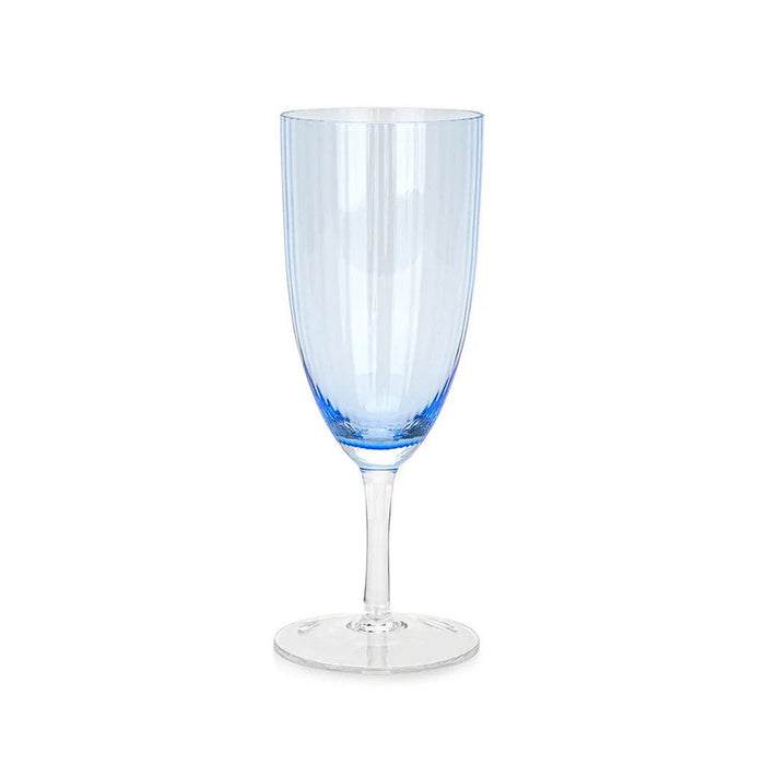 Wine Glass 460ml with Crystal Blue Design (Single Piece)