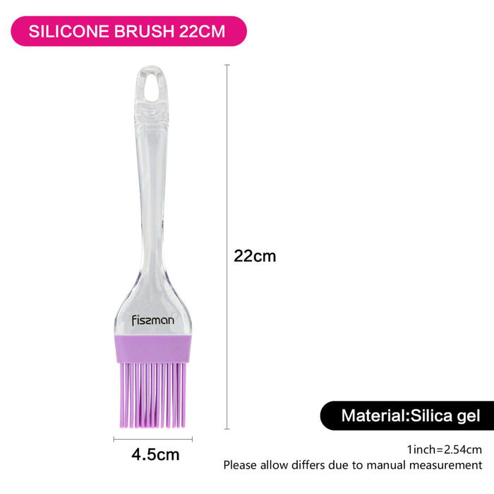 Basting Brush 22cm Silicone/Purple