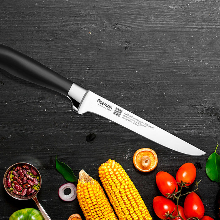 6" Boning Knife ELEGANCE (X50CrMoV15 Steel)