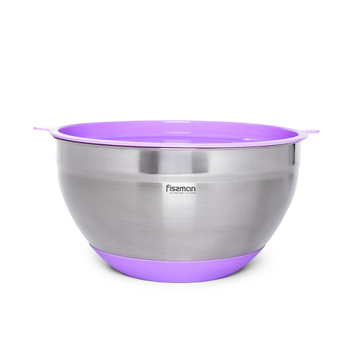 Mixing bowl 24x13.5 cm  4.5 LTR   (stainless steel) Violet