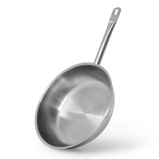 Frying pan 28x6.5 cm Without Glass Lid (INOX304) Stainless Steel