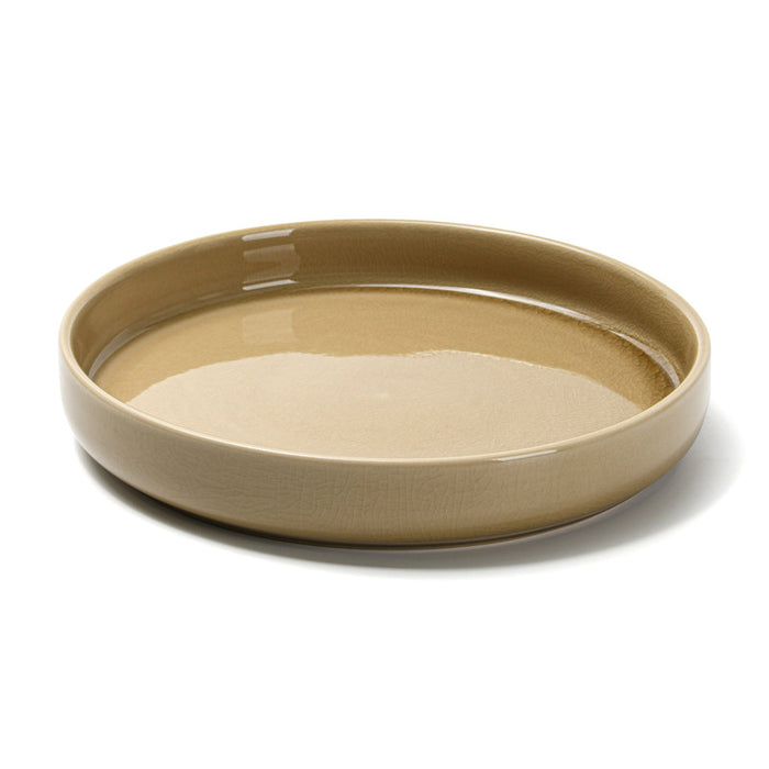 22cm Dinner Plate Crackle Ceramic Tableware Series