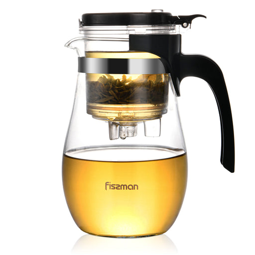 Glass Tea Pot 900 ML with Infuser - Gunfu