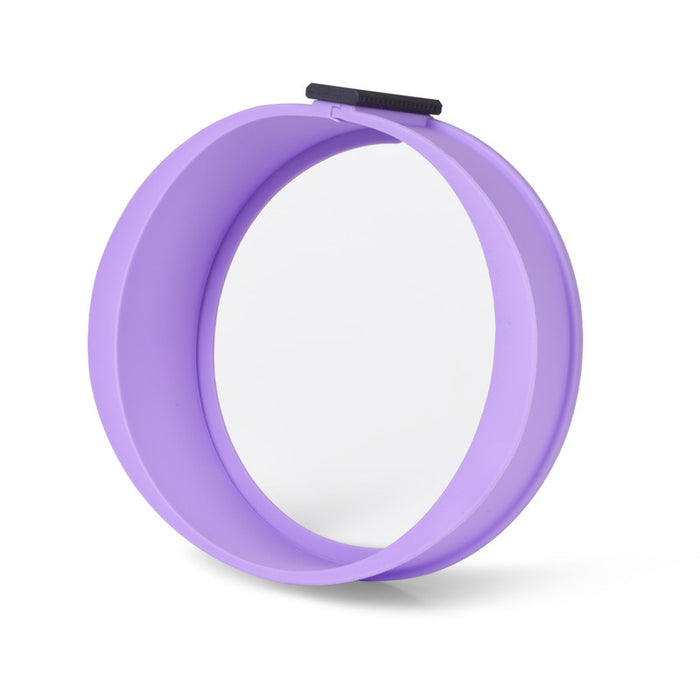 Round Cake Pan with Silicone Sides Heat Resistant Glass 25cm