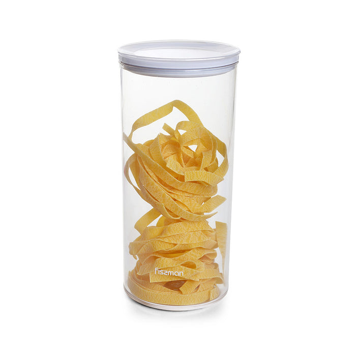 Round Food Storage Container 10x22cm/1.3 L (Plastic)