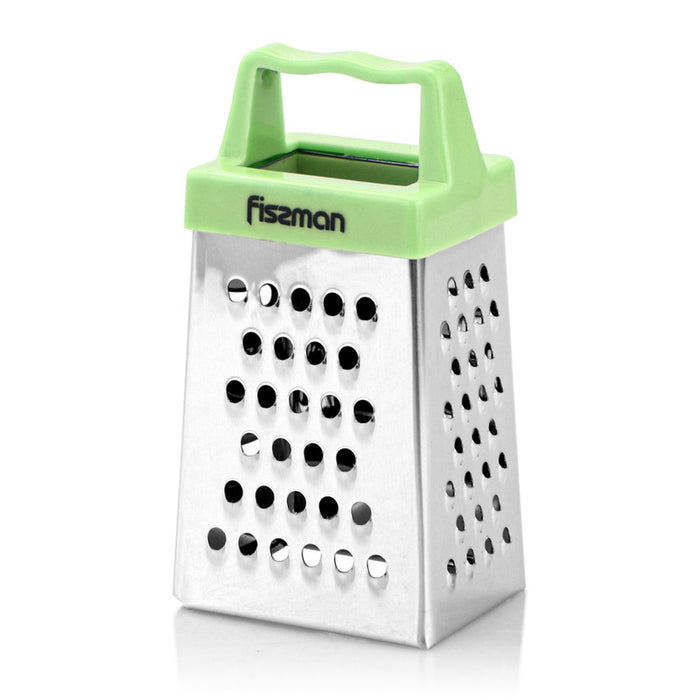 3" Inch 4-Sided MINI Grater (Stainless Steel) Green