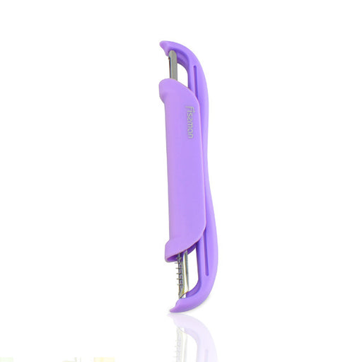Stainless Steel P-peeler with 2 Blades Purple