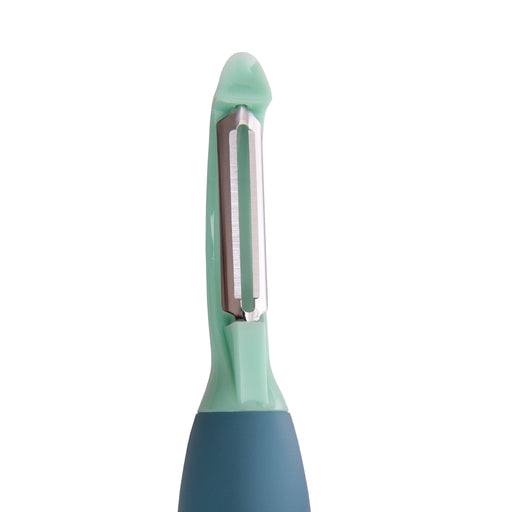 P-shaped Peeler 16 cm (Stainless Steel) Green
