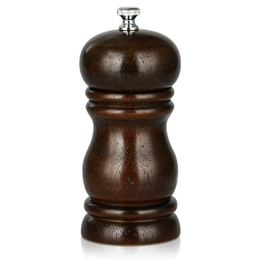 Pepper mill 11x5 cm (Rubber wood body with S/S grinder)