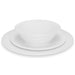 12-Piece Tableware Set Felizia Opal Glass (4 x Plate 20cm, 4 x Plate 25.5cm, 4 x Bowl 16.5cm )