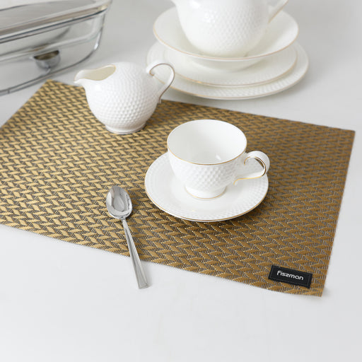 4-Piece Woven Placemat PVC 45cm